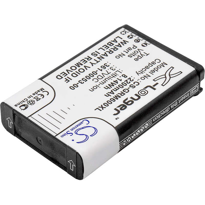 3.7V, Li-ion, 2200mAh, GPS battery fits Garmin, 010-11599-00, Alpha 200, Alpha 200i, 8.14Wh GPS, Navigator Cameron Sino Technology Limited