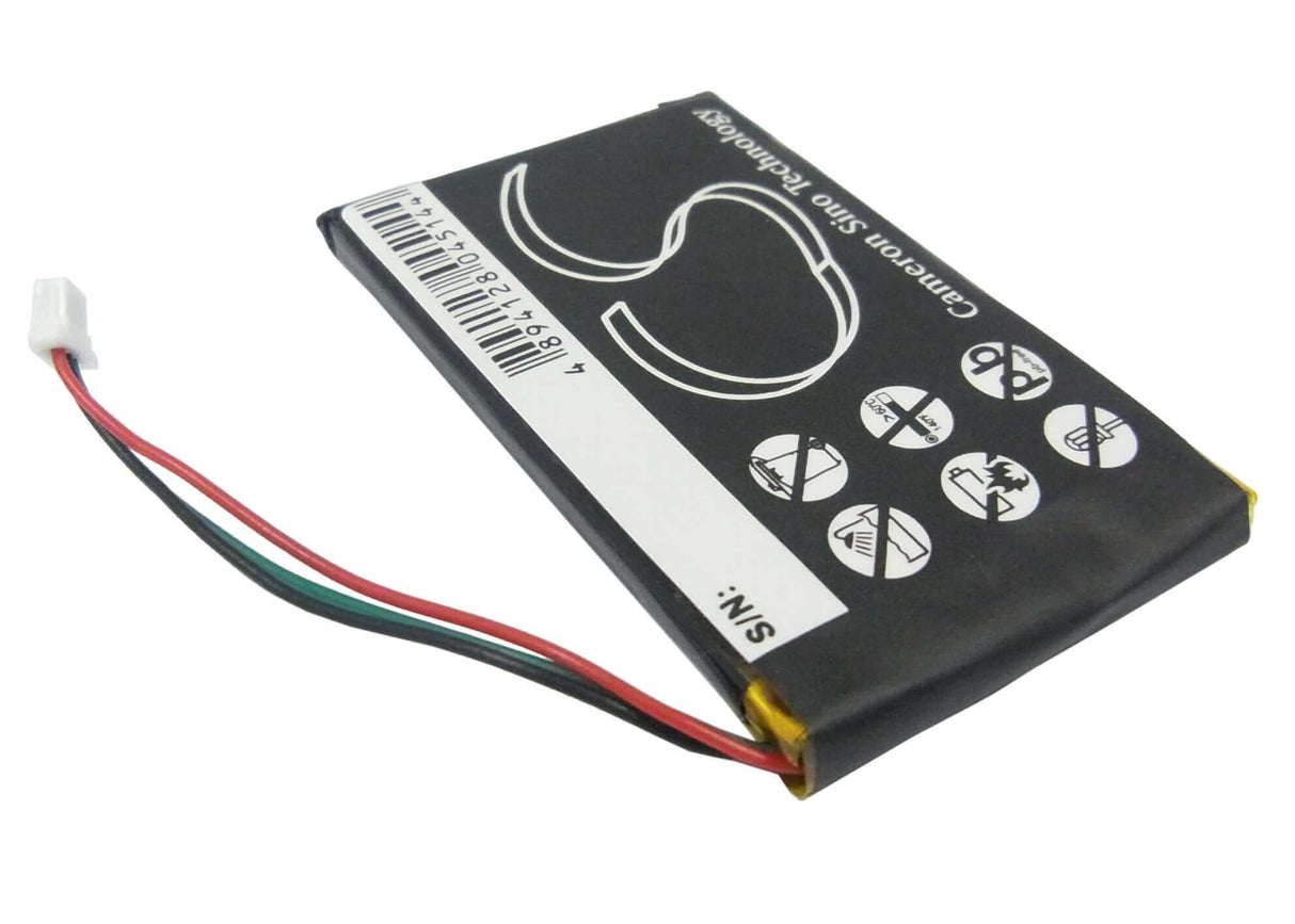 3,7V, Li-Polymère, 1250mAh, batterie GPS compatible avec Garmin, Ed26ed2985878, Nuvi 285, Nuvi 285w, 4,63Wh GPS, Navigator Cameron Sino Technology Limited