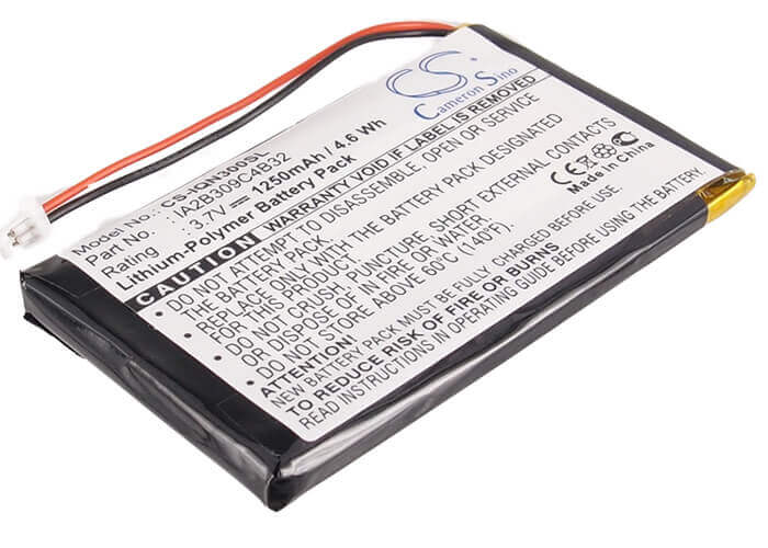3.7V, Li-Polymer, 1250mAh, batterie GPS compatible avec Navgear, Garmin, 010-00538-78, Nuvi 300, Nuvi 300t, 4.63Wh GPS, Navigator Cameron Sino Technology Limited