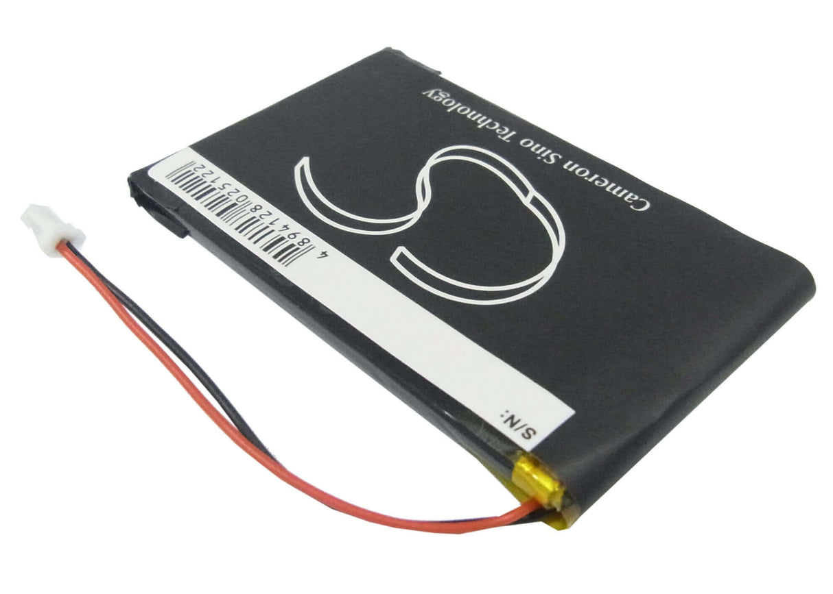 3.7V, Li-Polymer, 1250mAh, batterie GPS compatible avec Garmin, 010-00657-00, Nuvi 700 ( 2 fils ), 4.63Wh GPS, Navigator Cameron Sino Technology Limited