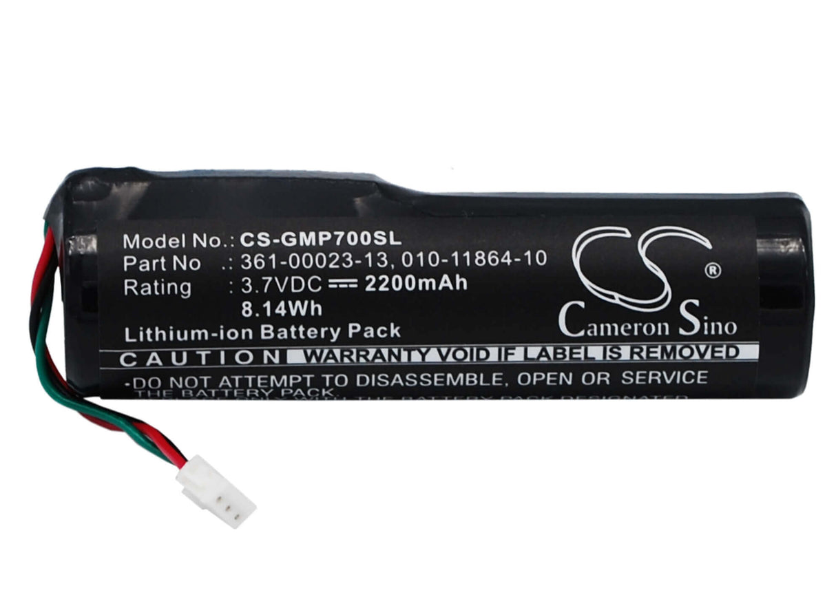 3.7V, Li-ion, 2200mAh, Dog Collar battery fits Garmin, 010-11864-10, Pro 550, Pro 550 Handheld, 8.14Wh Dog Collar Cameron Sino Technology Limited