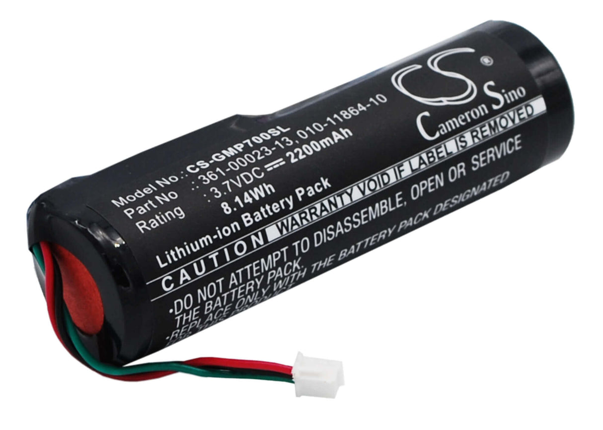 3.7V, Li-ion, 2200mAh, Dog Collar battery fits Garmin, 010-11864-10, Pro 550, Pro 550 Handheld, 8.14Wh Dog Collar Cameron Sino Technology Limited