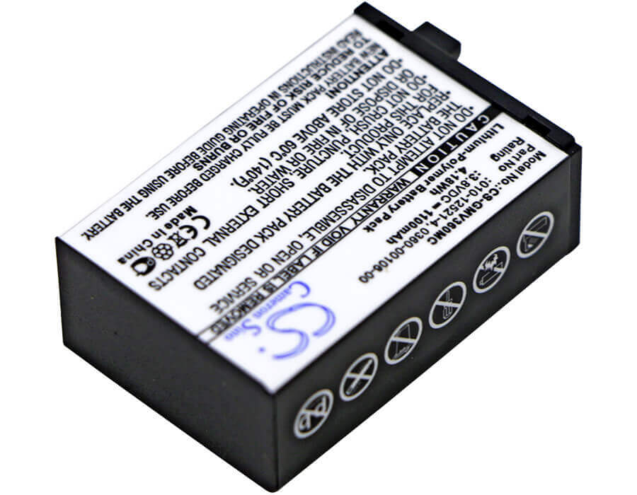 3.8V, Li-Polymer, 1100mAh, Camera battery fits Garmin, 010-12521-40, Virb 360, 4.18Wh Camera Cameron Sino Technology Limited (Suspended)