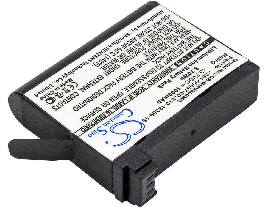 Battery For Garmin, Virb Ultra, Virb Ultra 30 3.7v, 1000mah - 3.70wh Batteries for Electronics Cameron Sino Technology Limited (Suspended)