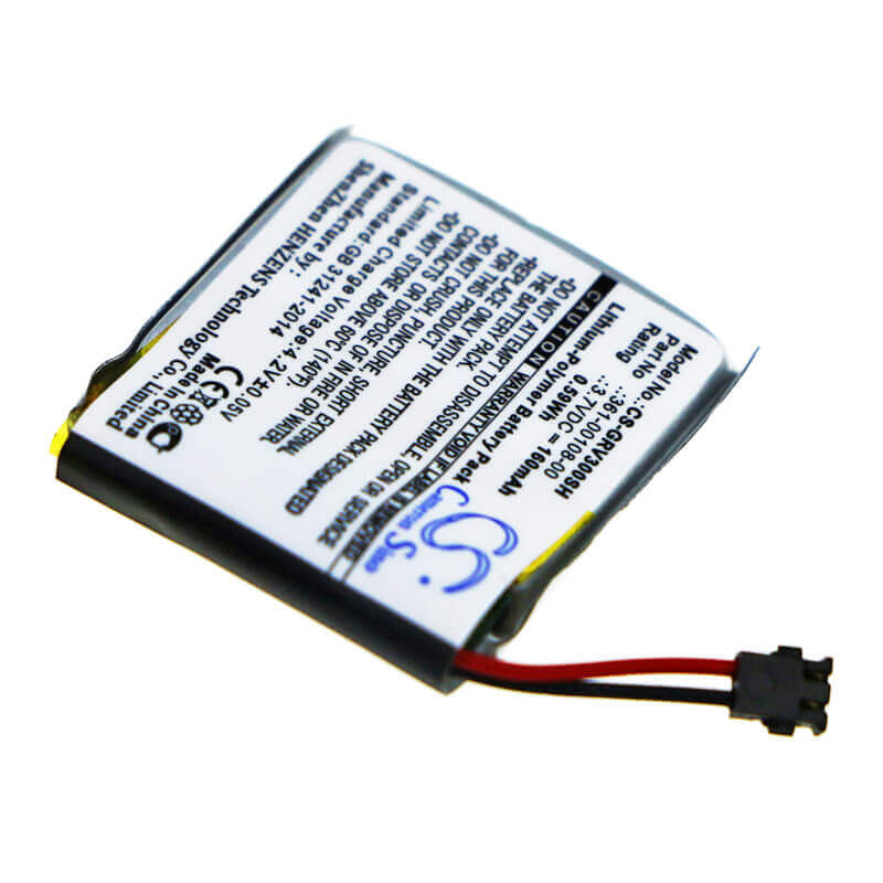 3.7V, Li-Polymer, 160mAh, Smartwatch battery fits Garmin, 361-00108-00, Vivoactive 3, Vivoactive 3 Music, 0.59Wh Smartwatch Cameron Sino Technology Limited