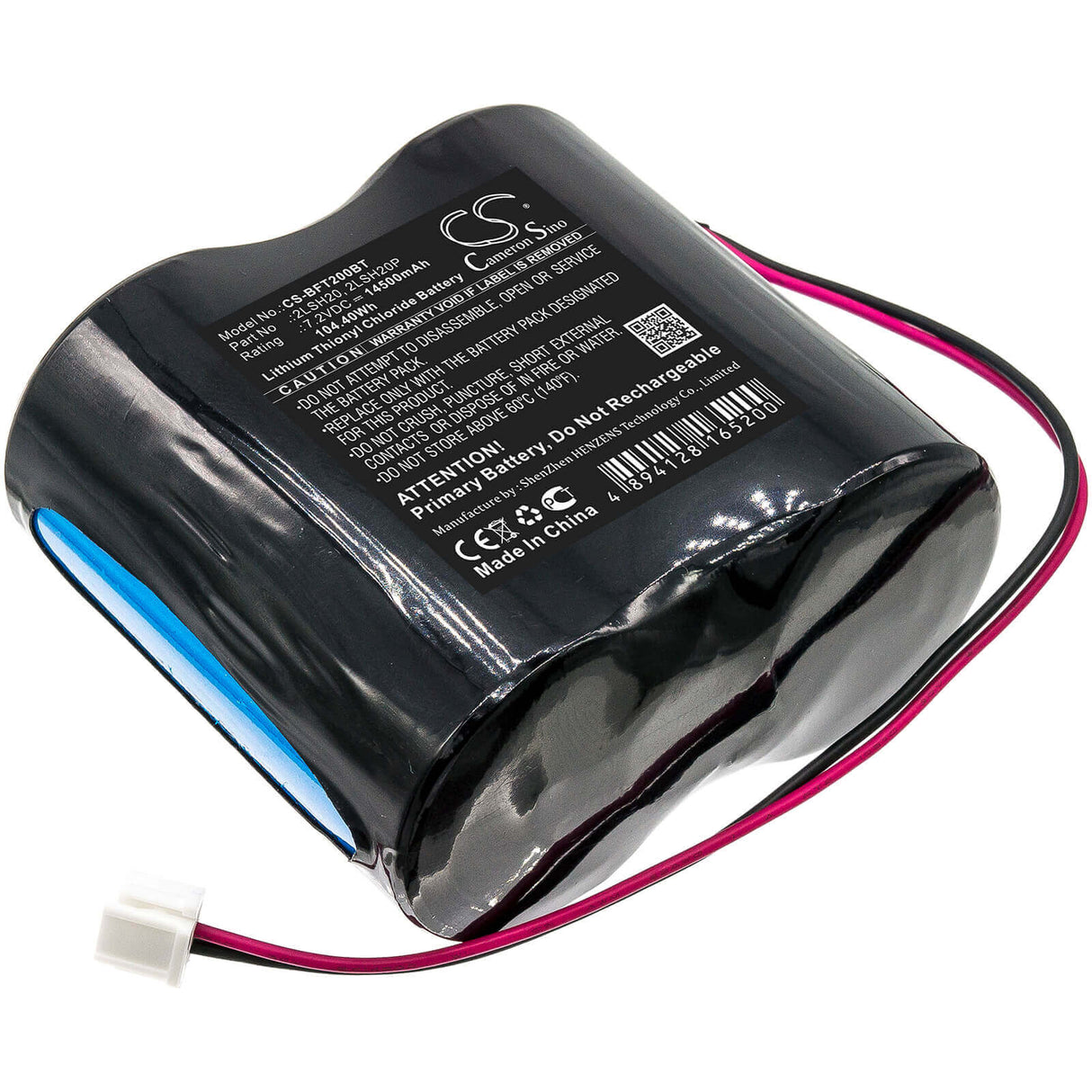 PLC Battery for Gas Fire, Ignition 7.2v, 14500mah - 104.40wh PLC Cameron Sino Technology Limited (Dangerous Goods)