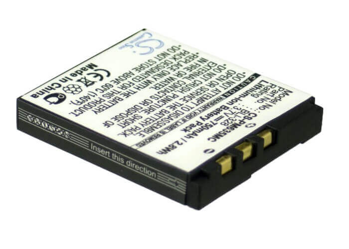 Camera Battery For Ge A830 3.7v, 750mah - 2.78wh Camera Cameron Sino Technology Limited (Suspended)