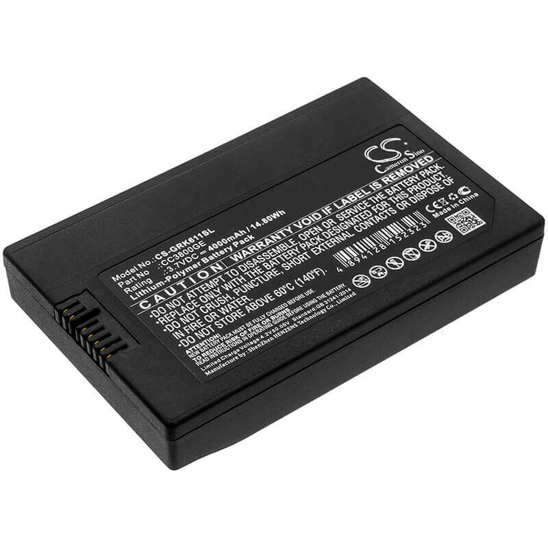 3.7V, Li-Polymer, 4000mAh, Equipment battery fits Ge, Cc3800ge, DPI 612 Flex, Druck Dpi 611, 14.8Wh Equipment, Survey, Test Cameron Sino Technology Limited