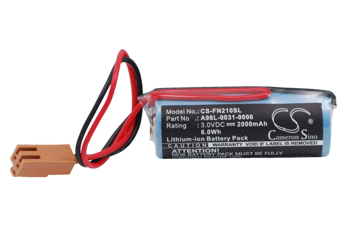 PLC Battery for Ge Fanuc Cnc Power Mate 0, Fanuc Cr17450se-r & Cr17450se-rl, 3.0v, 2000mah - 6.00wh PLC Cameron Sino Technology Limited