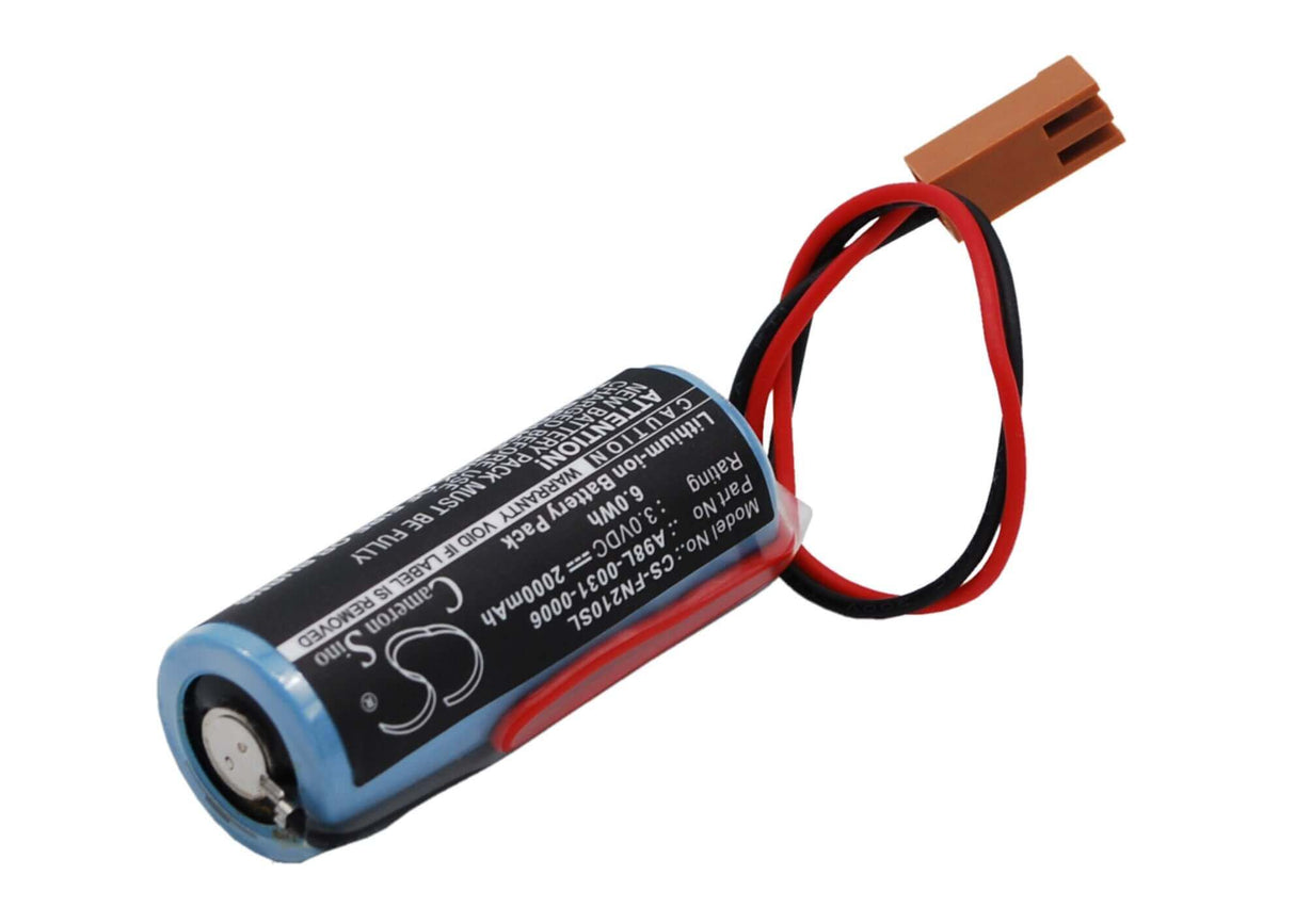 PLC Battery for Ge Fanuc Cnc Power Mate 0, Fanuc Cr17450se-r & Cr17450se-rl, 3.0v, 2000mah - 6.00wh PLC Cameron Sino Technology Limited