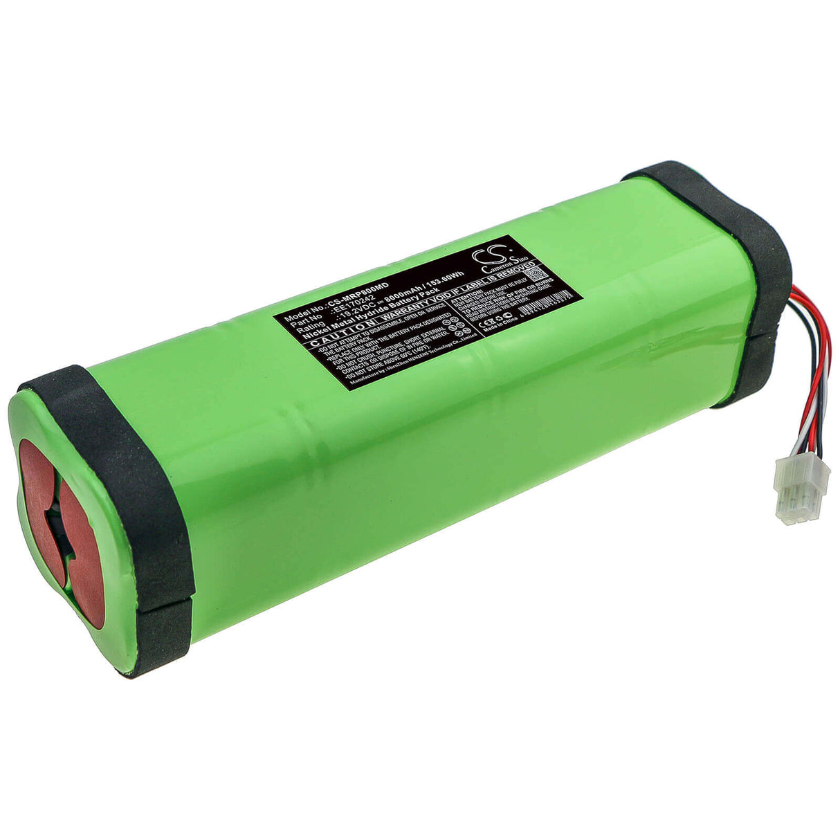 19.2V, Ni-MH, 8000mAh, Medical battery fits Ge, Marquette, 120162, Ecg Recorder Mac 8, Mac 8 Monitor, 153.60Wh Medical Cameron Sino Technology Limited (Dangerous Goods)