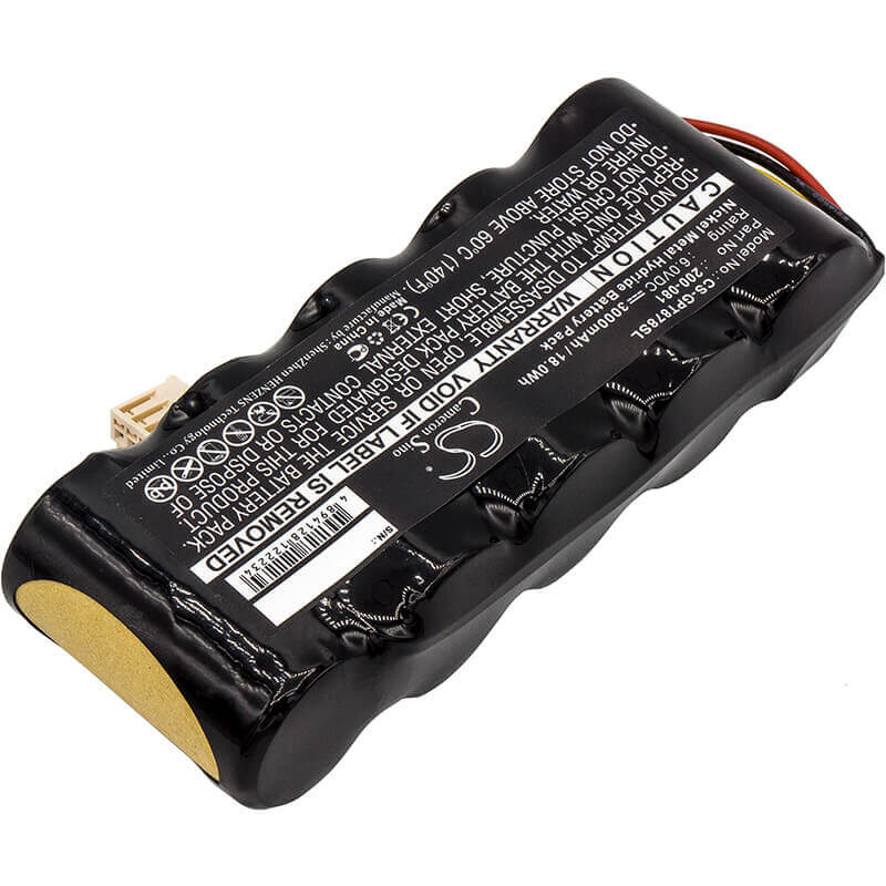 6.0V, Ni-MH, 3000mAh, Equipment battery fits Ge, Panametrics, 200-081, Panametrics PT878 Flowmeter, Portable Flowmeter Panametrics, 18Wh Equipment, Survey, Test Cameron Sino Technology Limited