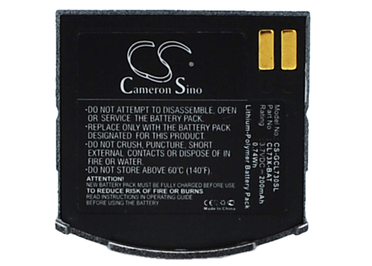 Battery For Geemarc Cl7300, Cl7300ad 3.7v, 200mah - 0.74wh Wireless Headset Cameron Sino Technology Limited (Suspended)