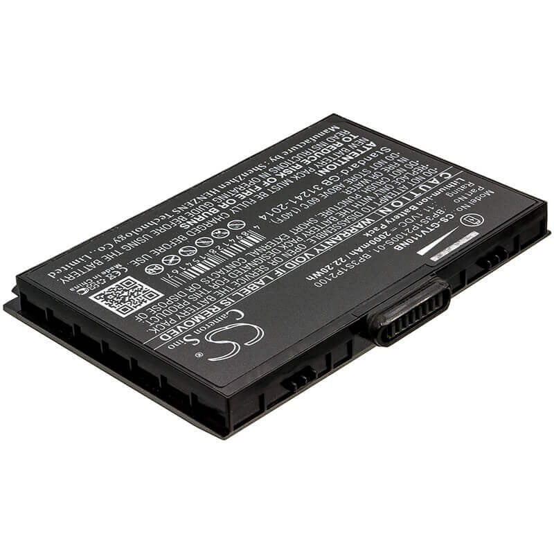 Batterie pour Getac, V110 11.1v, 2000mah - 22.20wh Notebook, Laptop Cameron Sino Technology Limited (Suspendu)