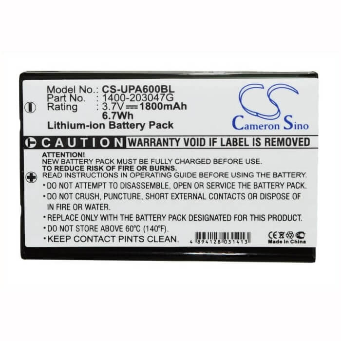 Batterie de scanner de code-barres pour Gicom Lk9150, Lk9100 3.7v, 1800mah - 6.66wh Scanner de code-barres Cameron Sino Technology Limited