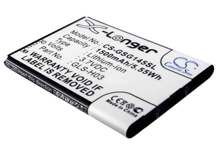 3.7V, Li-ion, 1500mAh, SmartPhone battery fits Gigabyte, Gsmart, 29s00-60ar0-b30s, G1345, 5.55Wh Mobile, SmartPhone Cameron Sino Technology Limited (Smartphone)