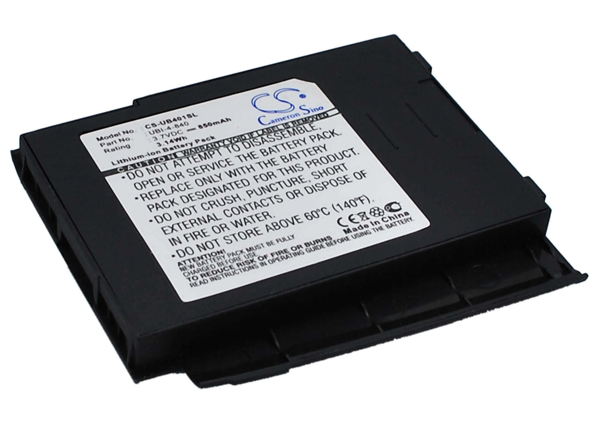 3.7V, Li-ion, 850mAh, SmartPhone battery fits Mwg, Ubi-4-840, Gsmart, 3.15Wh Mobile, SmartPhone Cameron Sino Technology Limited (Suspended)