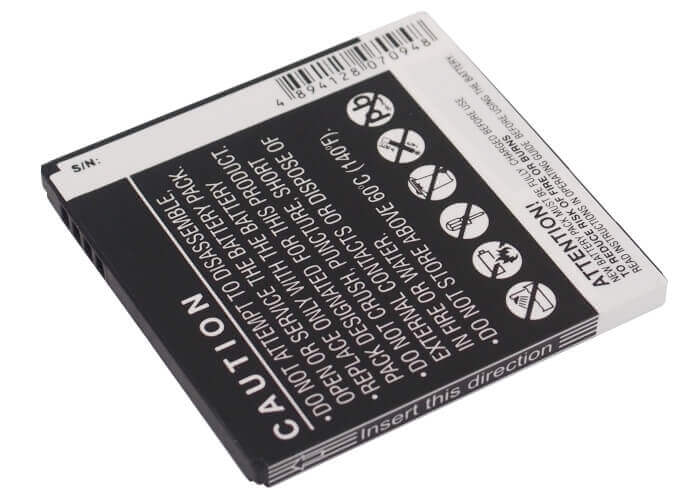 3,7V, Li-ion, 1200mAh, batterie de smartphone compatible avec Gsmart, 29s00-51ab0-j10s, Gsmart G1310, Gsmart G1315, 4,44Wh Mobile, SmartPhone Cameron Sino Technology Limited (Suspendu)