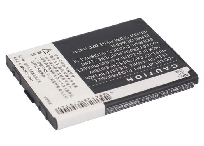 Battery For Gigabyte Gsmart G1362 3.7v, 1550mah - 5.74wh Batteries for Electronics Cameron Sino Technology Limited (Suspended)