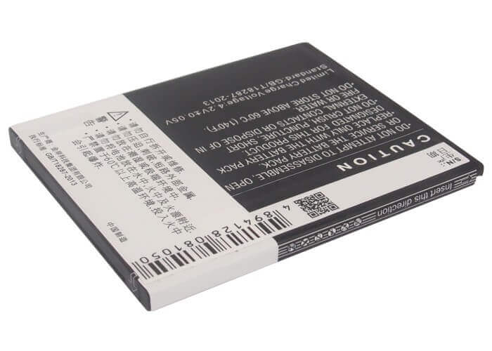 3.7V, Li-ion, 1700mAh, SmartPhone battery fits Gigabyte, Gsmart, Bl-166, Gsmart Maya M1, 6.29Wh Mobile, SmartPhone Cameron Sino Technology Limited (Smartphone)