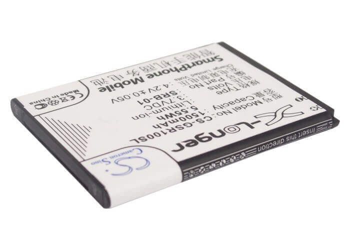 3.7V, Li-ion, 1500mAh, SmartPhone battery fits Gigabyte, Gsmart, Srb-01, Gsmart Rio R1, 5.55Wh Mobile, SmartPhone Cameron Sino Technology Limited (Smartphone)
