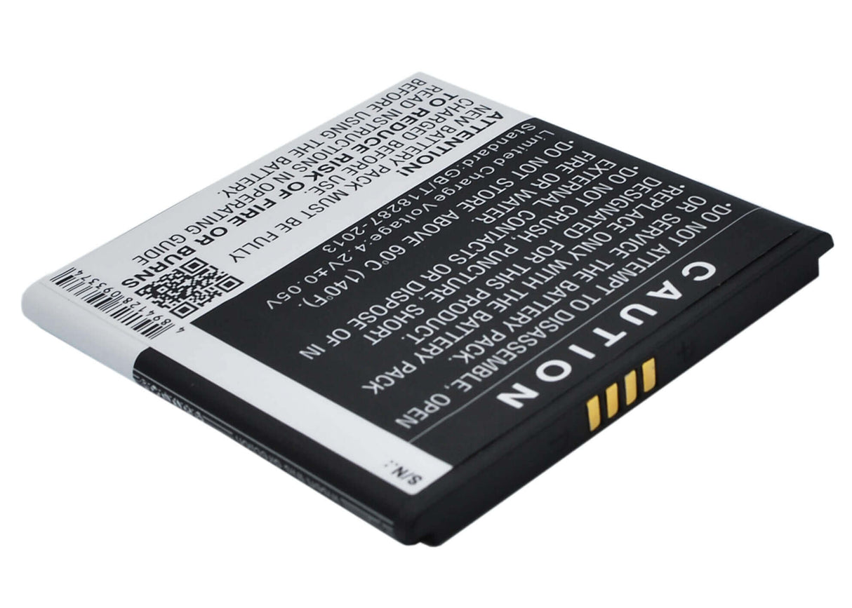3.7V, Li-ion, 1900mAh, batterie de smartphone compatible Gsmart, Gigabyte, 29s01-10010-v00r, Gsmart Simba Sx1, 7.03Wh Mobile, Smartphone Cameron Sino Technology Limited (Smartphone)