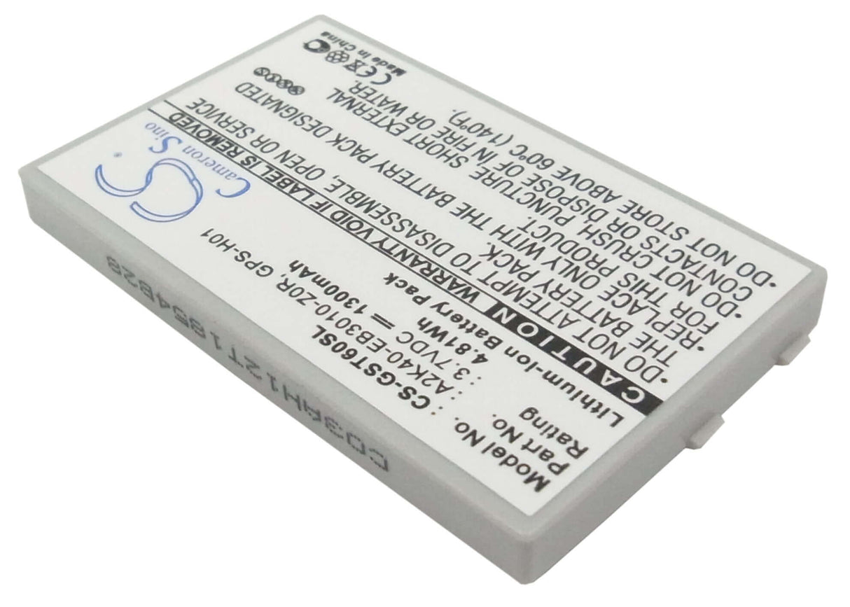 3.7V, Li-ion, 1300mAh, SmartPhone battery fits Gigabyte, A2k40-eb3010-z0r, Gsmart Mw998, Gsmart T600, 4.81Wh Mobile, SmartPhone Cameron Sino Technology Limited (Smartphone)