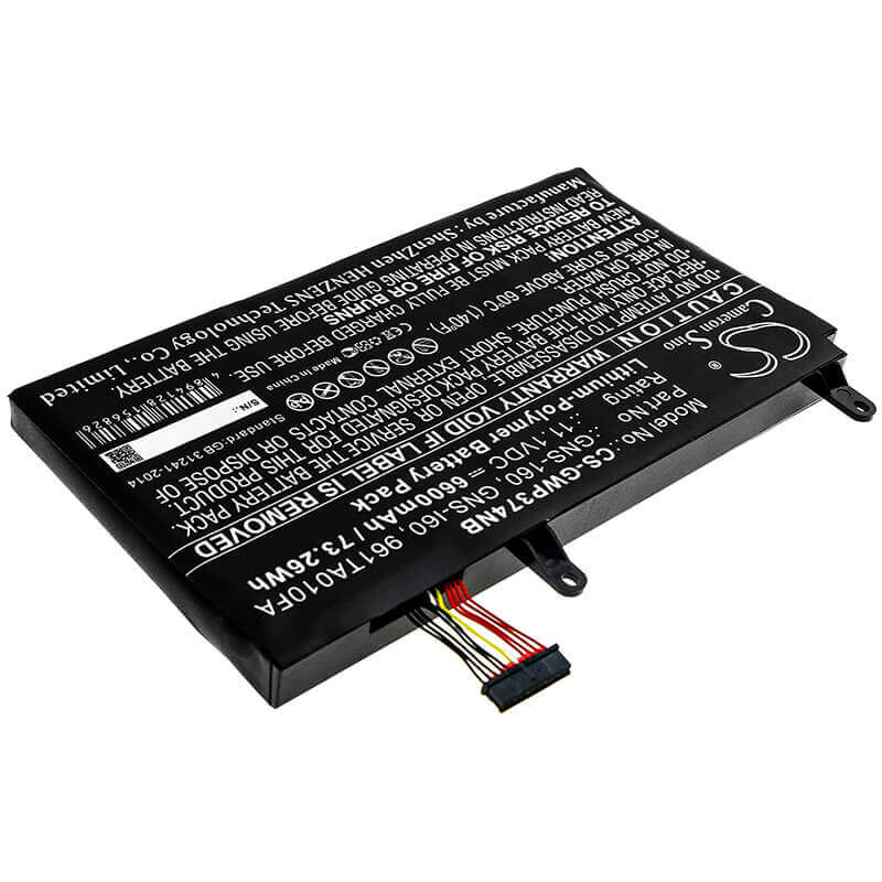 Battery For Gigabyte, P35g, P35g V2 11.1v, 6600mah - 73.26wh Notebook, Laptop Cameron Sino Technology Limited