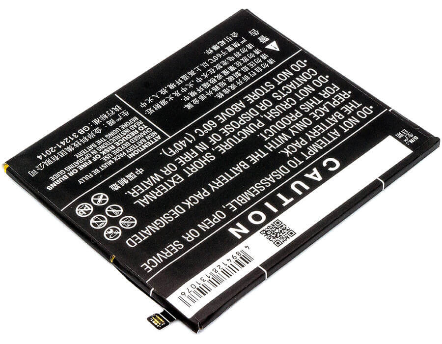 3.85V, Li-Polymer, 3450mAh, SmartPhone battery fits Gionee, Bl-n3500a, Elife S10, Elife S10 Dual Sim, 13.28Wh Mobile, SmartPhone Cameron Sino Technology Limited (Smartphone)