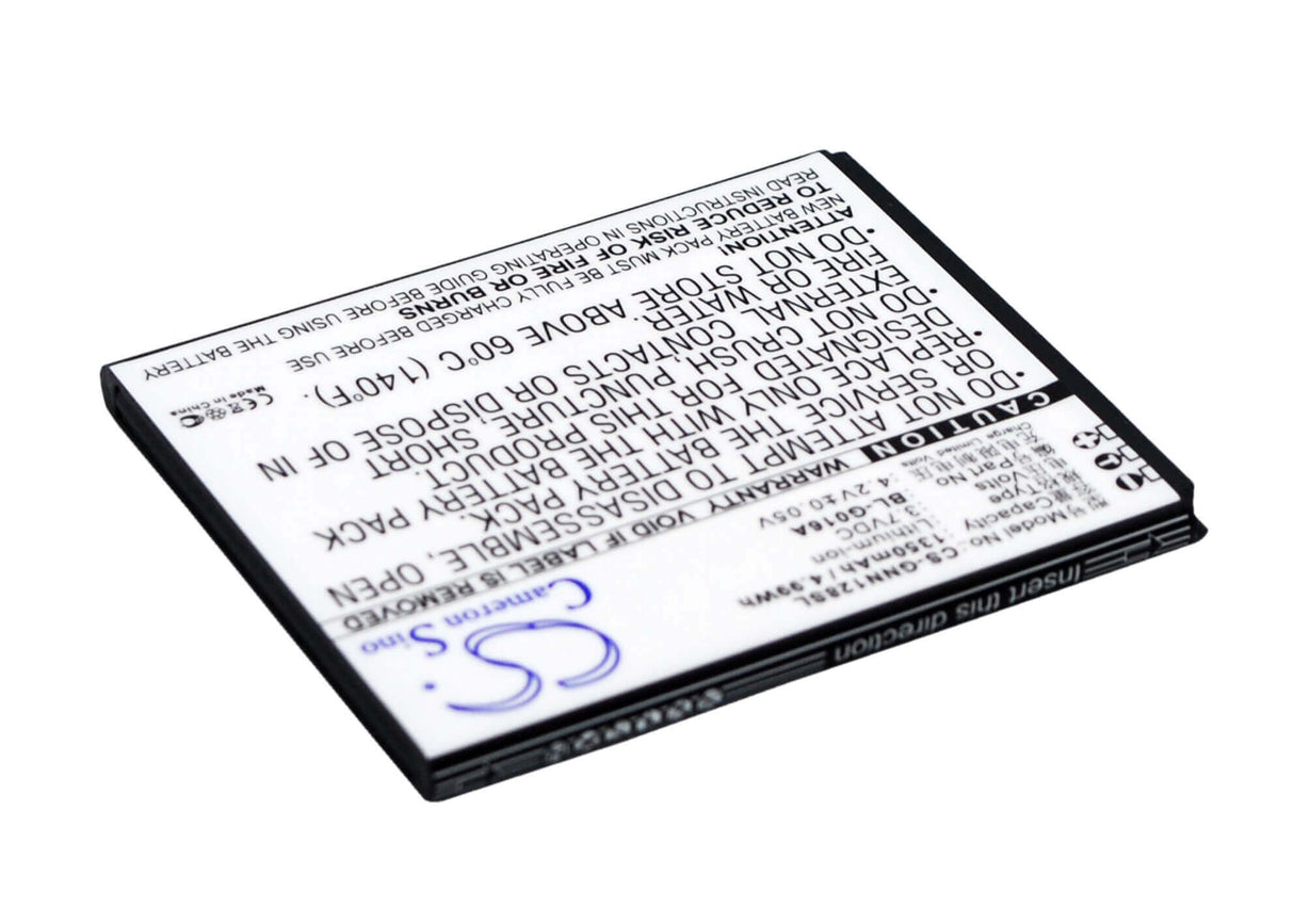 3.7V, Li-ion, 1350mAh, SmartPhone battery fits Ngm, Gionee, Bl-g016a, Gn128, 5Wh Mobile, SmartPhone Cameron Sino Technology Limited (Smartphone)
