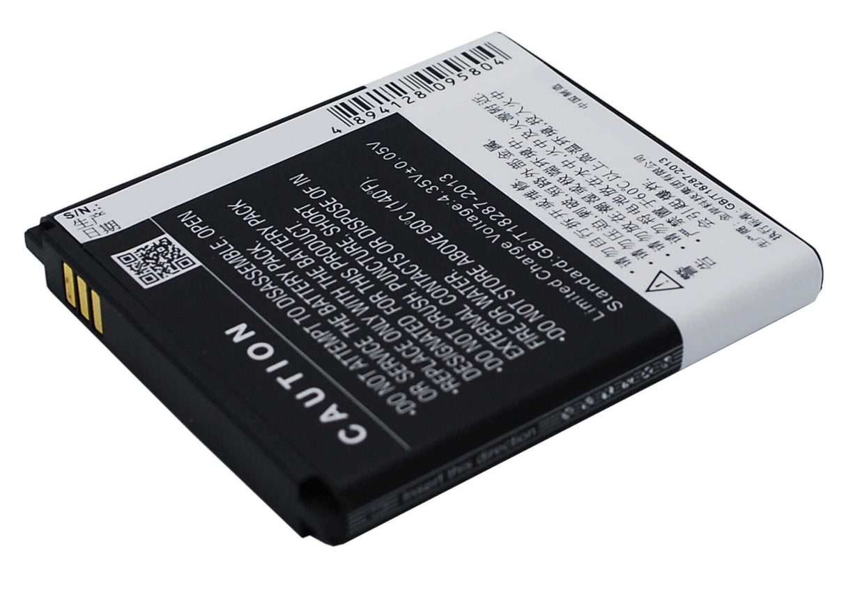 3.8V, Li-ion, 2500mAh, SmartPhone battery fits Gionee, Bl-g205, Gn170, 9.5Wh Mobile, SmartPhone Cameron Sino Technology Limited (Suspended)
