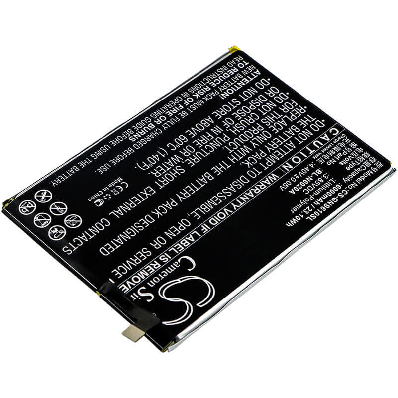 3,85V, Li-Polymer, 6000mAh, batterie de smartphone compatible avec Gionee, Bl-n6020a, M6s Plus, 23,1Wh Mobile, Smartphone Cameron Sino Technology Limited (Smartphone)