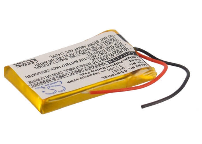 3.7V, Li-Polymer, 180mAh, GPS battery fits Globalstar, Globalstar, Jbl, Jbl, 1, Bt-001, 0.67Wh GPS, Navigator Cameron Sino Technology Limited