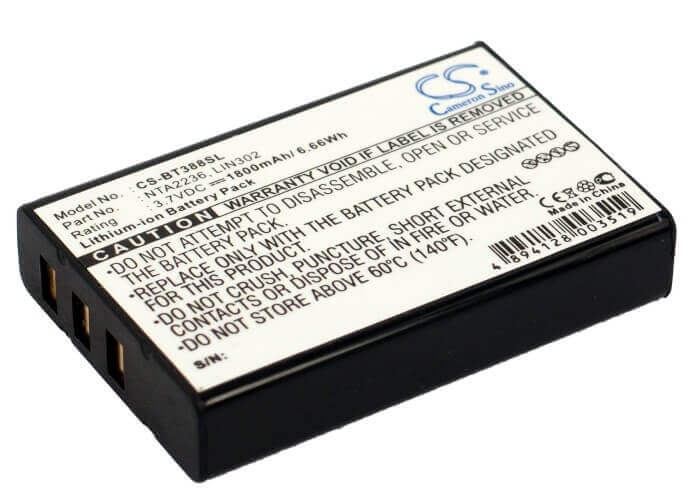 3,7V, Li-ion, 1800mAh, batterie GPS compatible avec Oncourse, Navilock, I.trek, Gns, Royaltek, Nta2236, Bt-318, Bt-318x, 6.66Wh GPS, Navigator Cameron Sino Technology Limited