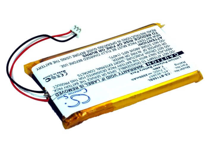 3.7V, Li-Polymer, 2000mAh, batterie GPS convient à Globalstar, Atl903857, 11-tr151-lib-tn1, Telenav Tr-150, 7.4Wh GPS, Navigator Cameron Sino Technology Limited