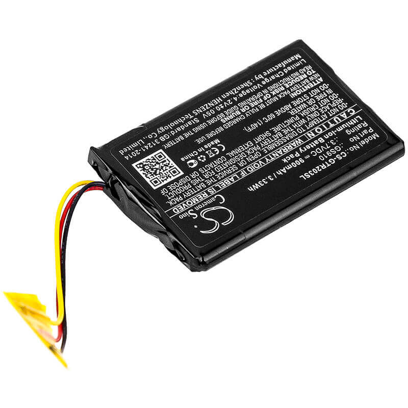 3,7V, Li-ion, 900mAh, batterie GPS compatible avec Globalstar, Gs910, Tr-203, 3,33Wh GPS, Navigator Cameron Sino Technology Limited