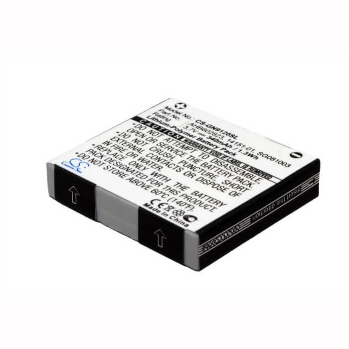 3.7V, Li-Polymer, 340mAh, Headset battery fits Gn, 14151-01, Netcom 9120, Netcom 9125, 1.26Wh Wireless Headset Cameron Sino Technology Limited