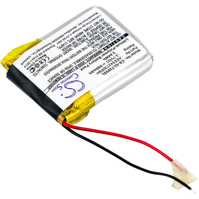 3.7V, Li-Polymer, 550mAh, batterie GPS compatible avec Golf Buddy, Aee542730p6h, Ct2, Dsc-ct2-100, 2.04Wh GPS, Navigator Cameron Sino Technology Limited