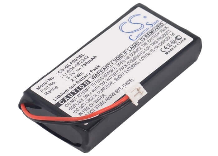 3,7V, Li-ion, 750mAh, batterie GPS compatible avec Golf Buddy, Li-b04-082242, Dsc-gb100k, Plus, 2,78Wh GPS, Navigator Cameron Sino Technology Limited