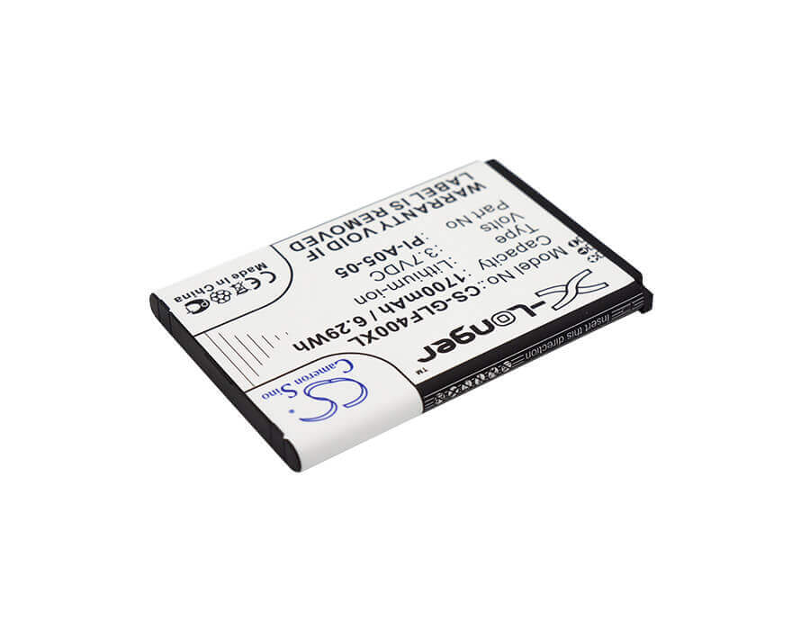 3,7V, Li-ion, 1700mAh, batterie GPS compatible avec Golf Buddy, Li-a02-04, Dsc-gb400, World, 6,29Wh GPS, Navigator Cameron Sino Technology Limited