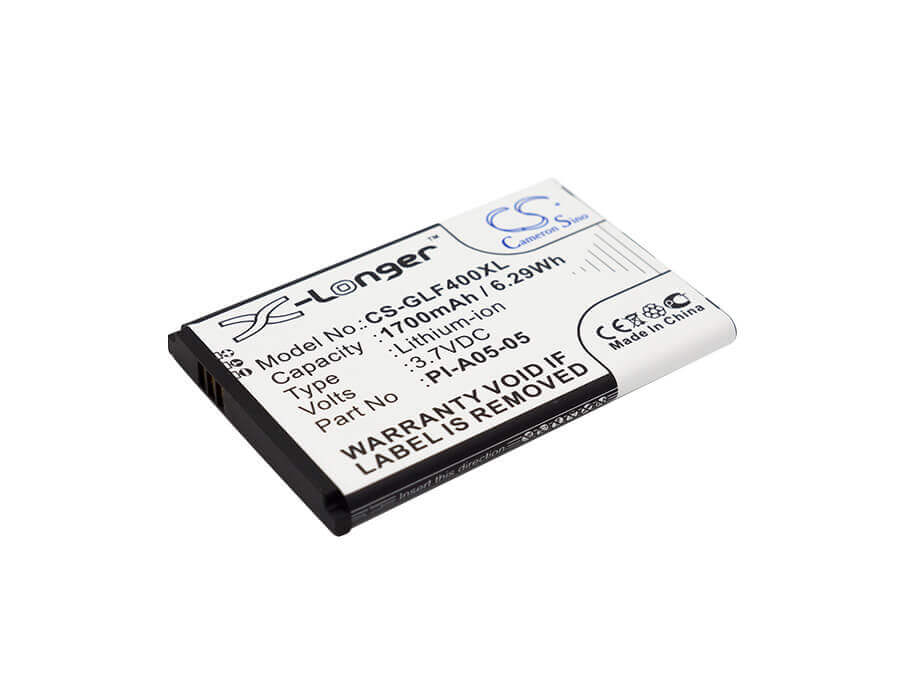 3,7V, Li-ion, 1700mAh, batterie GPS compatible avec Golf Buddy, Li-a02-04, Dsc-gb400, World, 6,29Wh GPS, Navigator Cameron Sino Technology Limited
