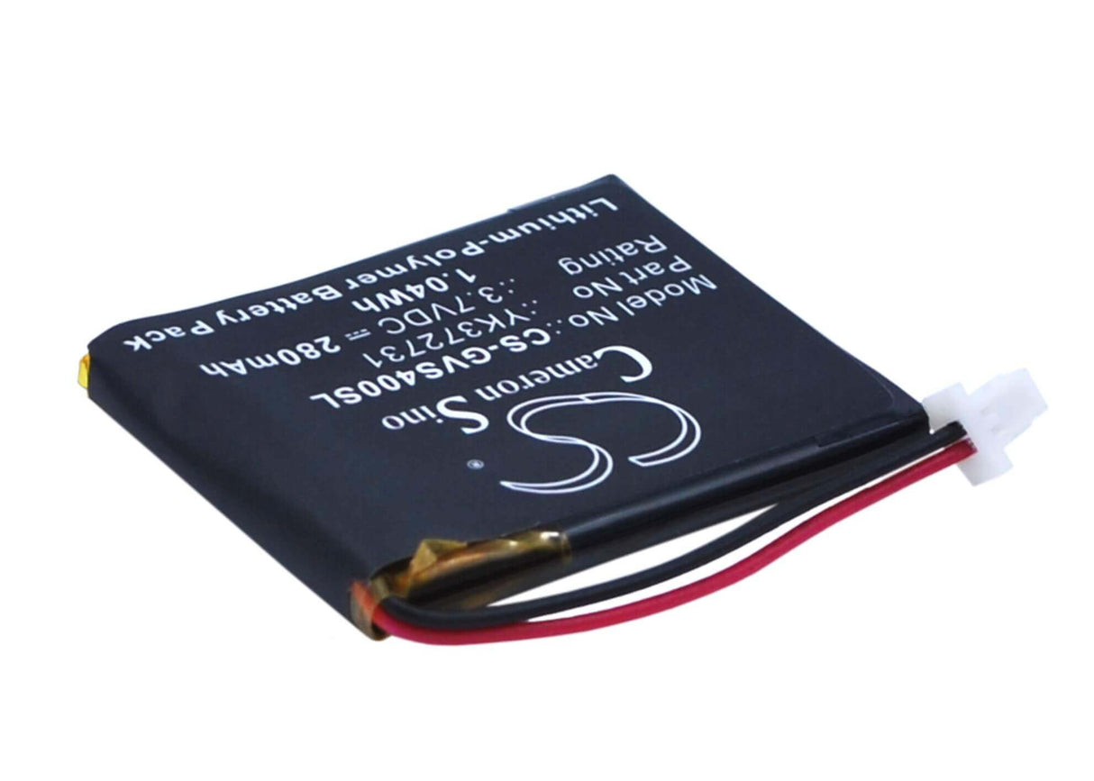 3.7V, Li-Polymer, 280mAh, GPS battery fits Golf Buddy, Pl482730, Dsc-gb750, Dsc-gb900, 1.04Wh GPS, Navigator Cameron Sino Technology Limited