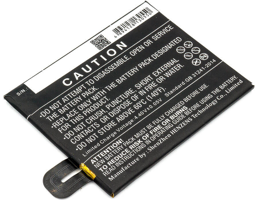 3,85V, Li-Polymère, 3800mAh, Batterie de smartphone compatible avec Google, 35h00273-00m, G011c, Pixel 2 XL 2017, 14,63Wh Mobile, Smartphone Cameron Sino Technology Limited (Smartphone)