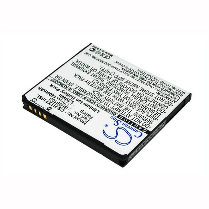 3,7V, Li-ion, 1400mAh, batterie de smartphone compatible avec At&t, Telstra, Htc, Google, T-mobile, 35h00167-00m, Vivid 4g, 5.18Wh Mobile, Smartphone Cameron Sino Technology Limited (Smartphone)