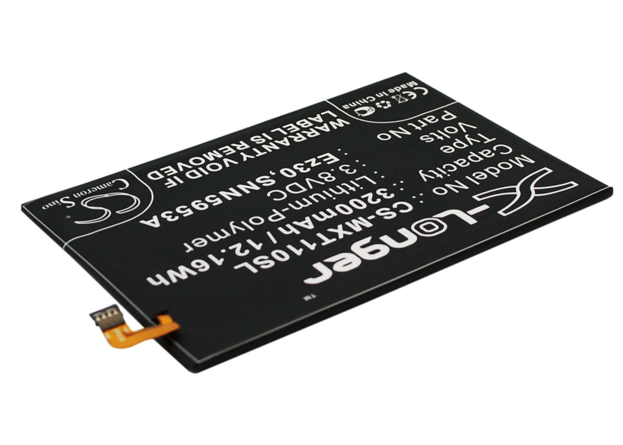 3.8V, Li-Polymer, 3200mAh, SmartPhone battery fits Google, Motorola, Ez30, Nexus 6, 12.16Wh Mobile, SmartPhone Cameron Sino Technology Limited (Smartphone)
