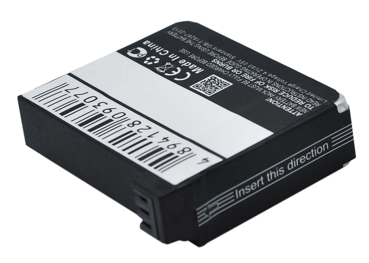 3.7V, Li-ion, 950mAh, Camera battery fits Gopro, 335-06532-000, Hero 4, Hero 4 Black, 3.515Wh Camera Cameron Sino Technology Limited (Camera)