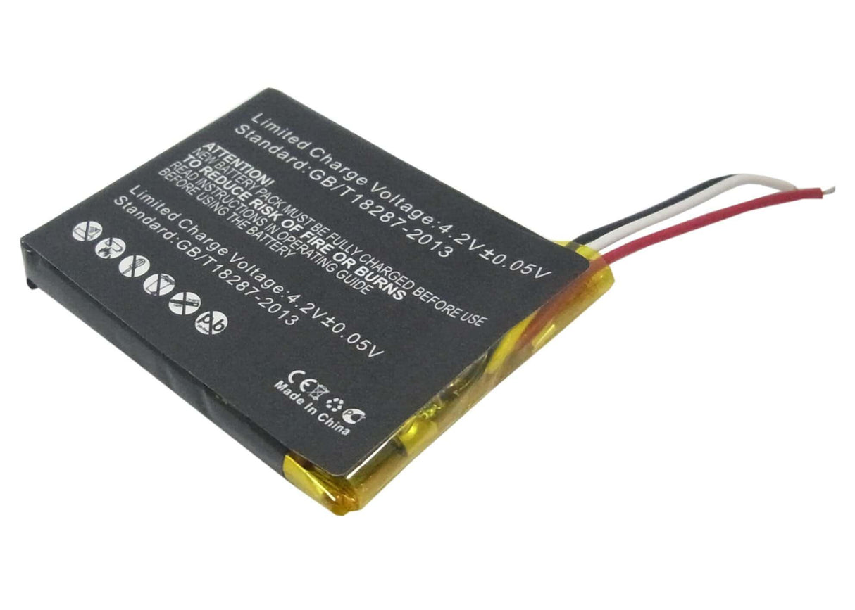 3.7V, Li-Polymer, 350mAh, Remote Control battery fits Gopro, Armte-001, Armte-002, Hero 3, 1.3Wh Remote Control Cameron Sino Technology Limited