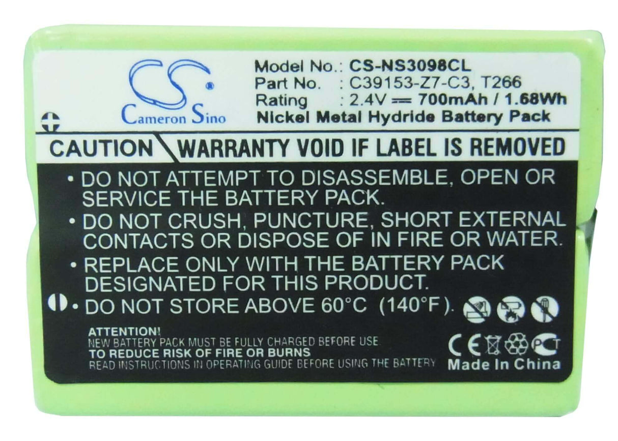 Batterie de téléphone sans fil pour Gp, 7m2b7, 8m2b7, Enix E4h, 2.4v, 700mah - 1.68wh Téléphone sans fil Cameron Sino Technology Limited (Téléphone sans fil)