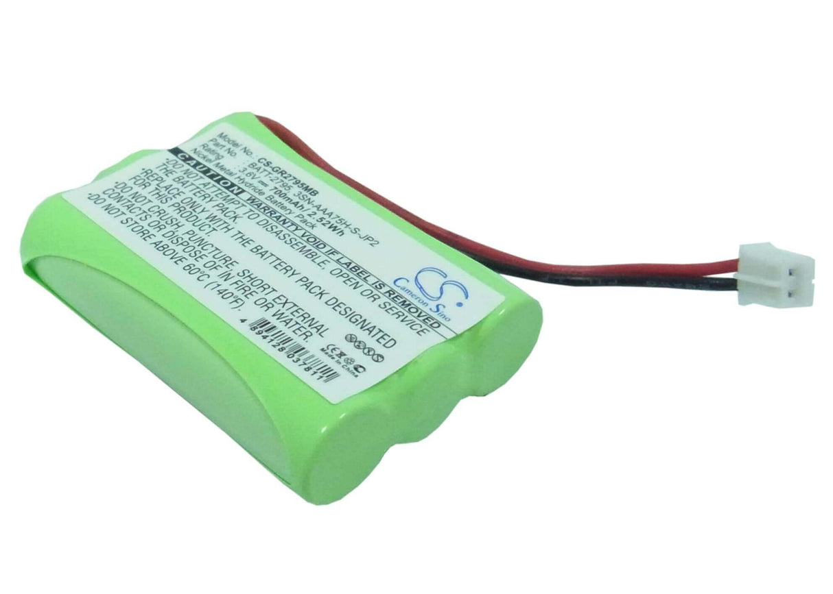 Babyphone Battery For Motorola & Graco, 2791, 2791dig1, 2791digi1 3.6v, 700mah - 2.52wh BabyPhone Cameron Sino Technology Limited