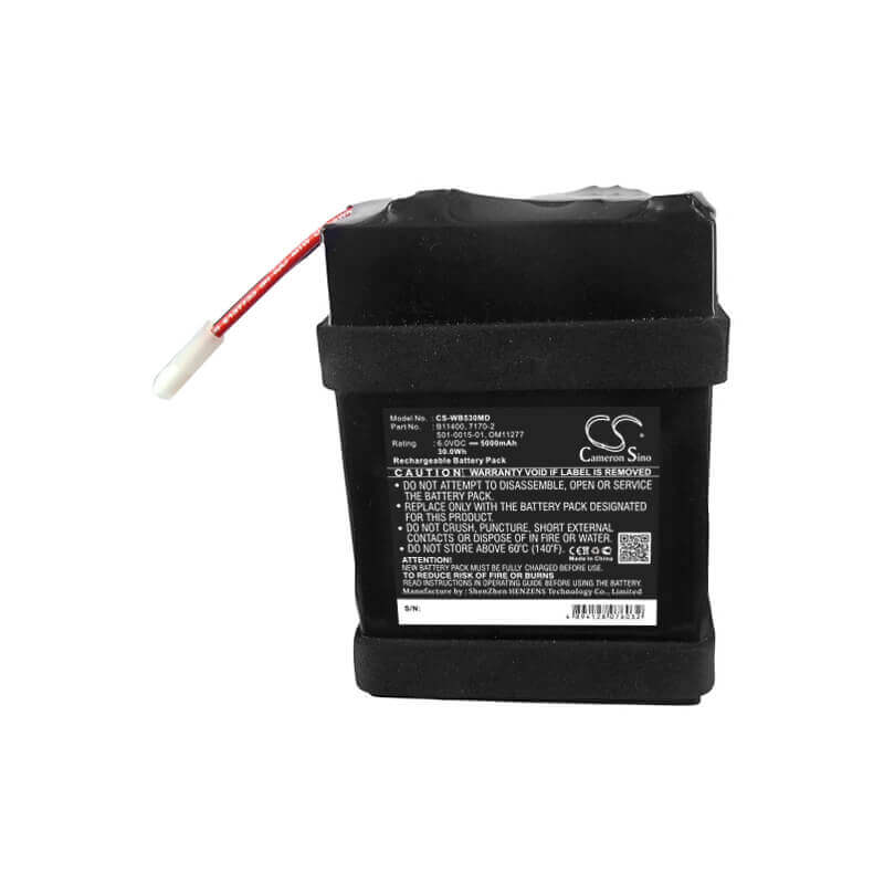 6.0V, plomb-acide scellé, 5000mAh, batterie médicale compatible avec Grason Stadler, Welch-allyn, 4200-84, 300 Moniteur de signes vitaux, 420 Moniteur de signes vitaux, 30.00Wh Medical Cameron Sino Technology Limited (Médical)